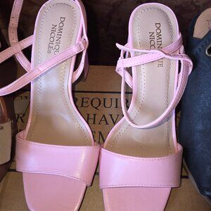 Dominique Nichole pink high heel size 6